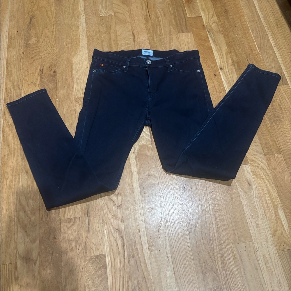 Hudson Womens Skinny Stretch Blue Jeans, Size: 29 - Picture 2 of 13